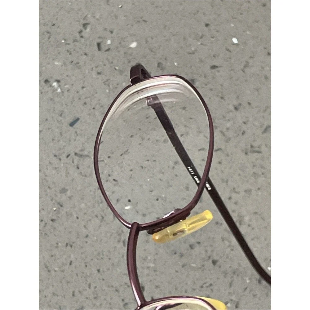 Rims Eyeglasses Frames only T6400 1184 47-20-135 full rim purple Glasses